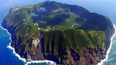 The Volcanic island of Aogashima, which is home to about 170 people, is a natural planetarium ...