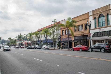 Old Town Pasadena, California Editorial Stock Photo - Image of states ...