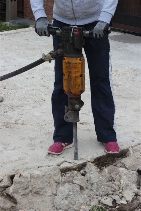 Digging up concrete at home - What size drill? - Housesit Match