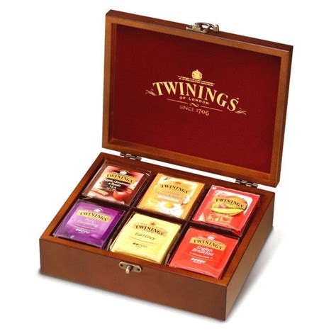 Twinings Tea Gift Set -Twinings 6 Assorted Tea Gift Set /48 Count Box ...