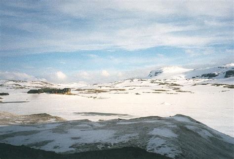 Vue from the train between Oslo and Bergen