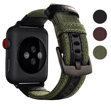 Jeep Nylon Replacement for apple watch bands 42mm series 3 2 1 iwatch ...