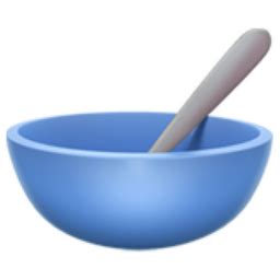 Bowl with Spoon Emoji (U+1F963)