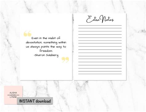 Journal to Sobriety_Yellow Printable Instant Download | Etsy