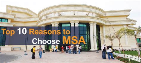 Top 10 reasons to choose MSA - MSA University