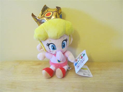 Mario Bros. Baby Princess Peach Plush 6" Inches (New) | #4670027819