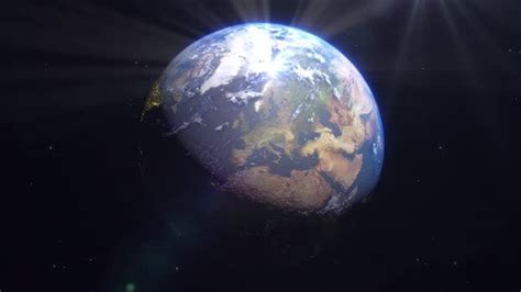 Earth globe space day and night animation, Stock Video - Envato Elements