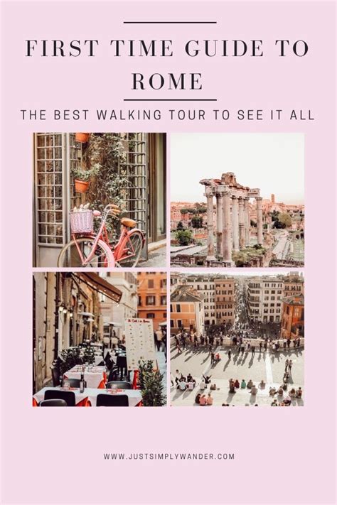 First time guide the best walking tour of rome – Artofit