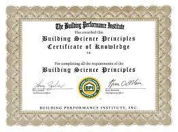 BPI Building Science Principles Certificate of Knowledge Exam - Homestead Sage