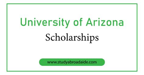 University of Arizona Scholarships for International Students - Study Abroad Aide