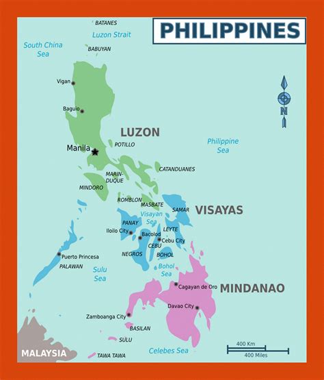 27 Philippine Map By Regions - Maps Online For You