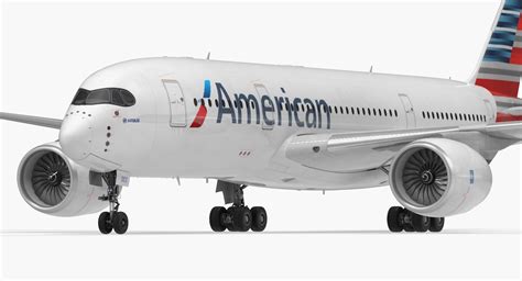 Airbus a350-800 american airlines 3D model | 1147325 | TurboSquid