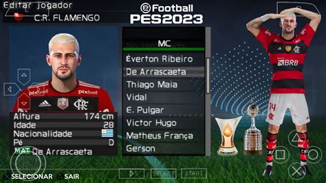 EFOOTBALL PES 2023 PPSSPP BRASILEIRÃO E EUROPEUS NARRAÇÃO BRASILEIRA ATUALIZADO – DedePlays BR