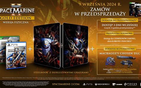 Pre-order na Warhammer 40,000: Space Marine 2 Standard/Gold Edition na ...