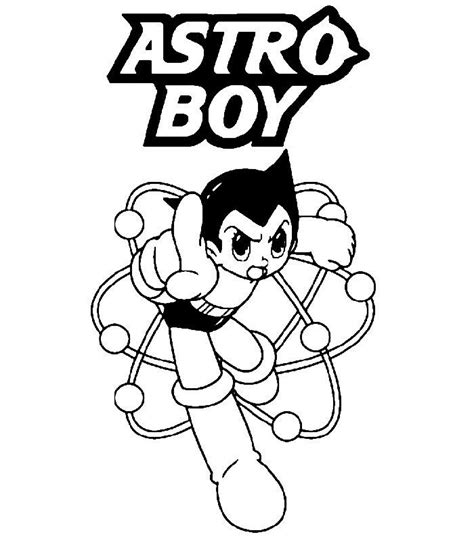 Top free astro boy coloring pages for kids from Coloring-ForKids.com, selected this lovely Astro ...