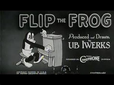 Ub Iwerks | Flip the Frog | Puddle Pranks - YouTube