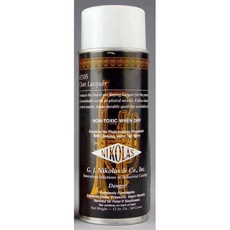 Buy Spray Can Lacquer 12 Oz. 2105 Clear Online at $28.25 - JL Smith & Co