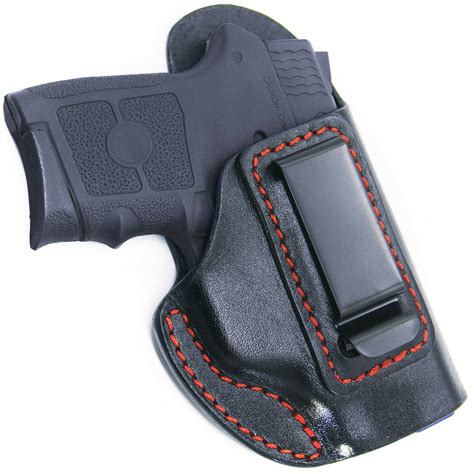 Fits S&W Bodyguard .380 IWB Concealed Carry Leather Holster Laser and ...