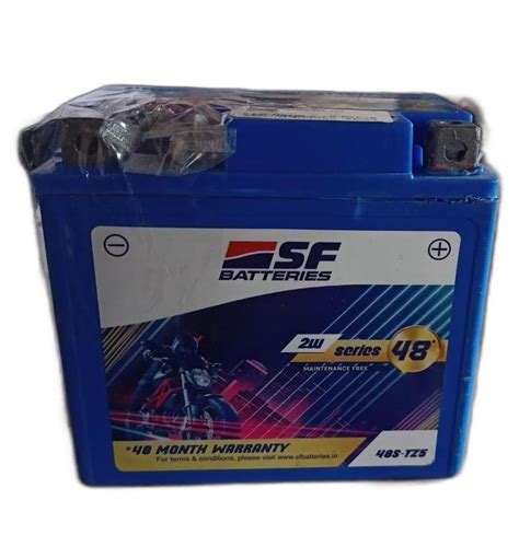 Capacity: 3 Ah 12V 48S TZ5 SF Sonic Bike Battery at Rs 1400 in Mirzapur | ID: 25697511812