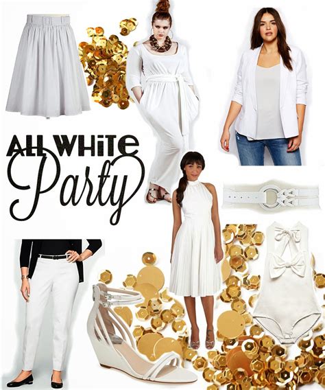 All White Party Picks - Garnerstyle