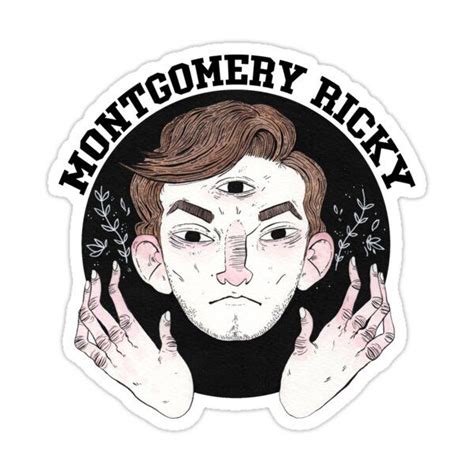 Montgomery Ricky Sticker by harrison75 in 2021 | Album cover art, Cool album covers, Album art