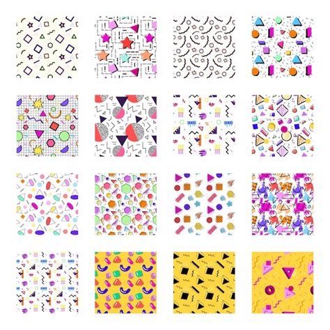 Premium Vector | Colorful backgrounds pattern art