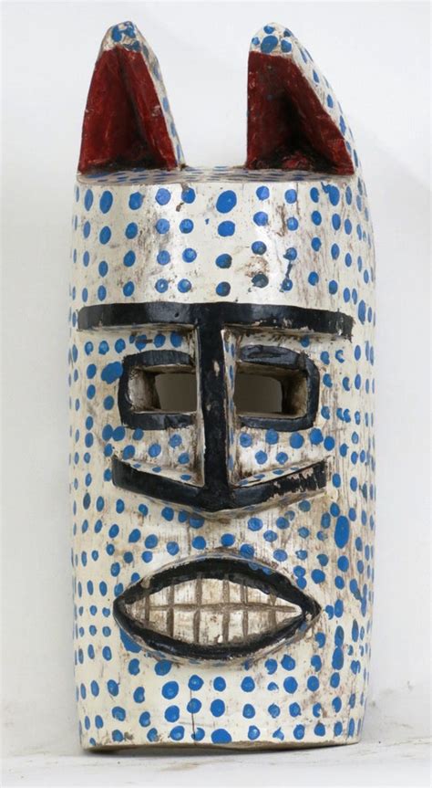 Bozo Mask with Blue Dots | ArtTribal.com