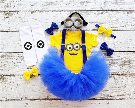 Minions Girls Costume Minions Halloween girls | Etsy in 2020 | Minion tutu, Minion halloween ...