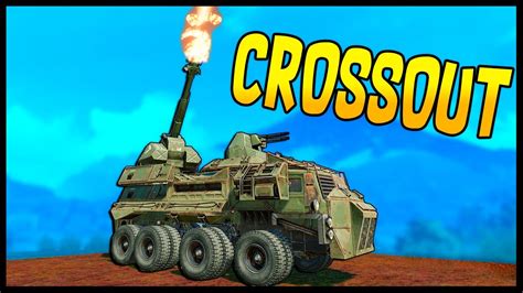 Crossout - ARTILLERY GAMEPLAY! Caucasus & Artillery - Steppenwolf Faction - Crossout Gameplay ...