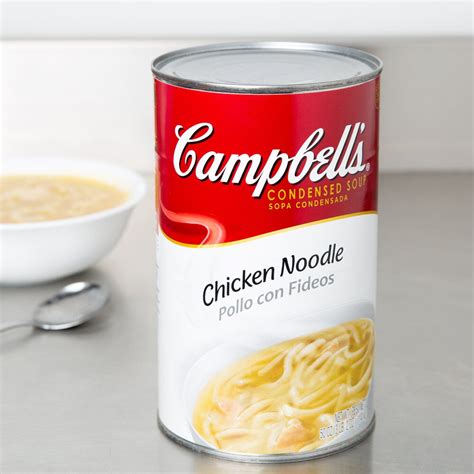 Campbell's 50 oz. Condensed Chicken Noodle Soup - 12/Case