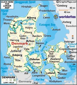 Denmark Maps & Facts | Denmark map, Denmark, Denmark travel