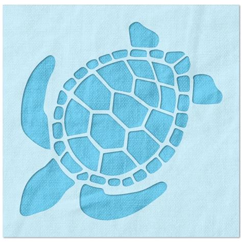 Sea Turtle Stencil