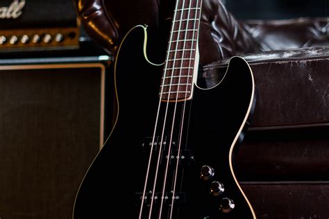 Fender Aerodyne Jazz Bass in Black - Guitar Gear Giveaway