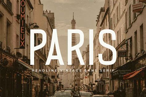 Paris Font - Dfonts