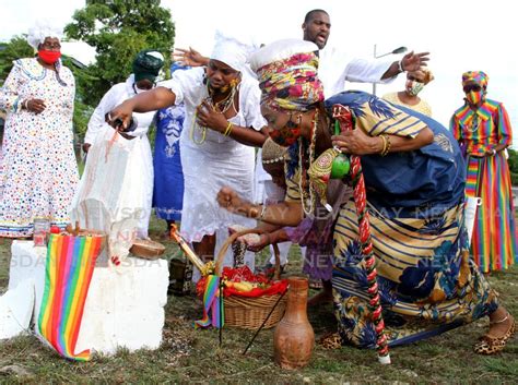 Orisha elders invoke ancestral help against covid19 - Trinidad and Tobago Newsday