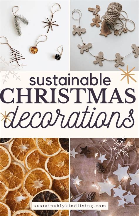 Your Complete Guide to Sustainable Christmas Decorations | Sustainable ...