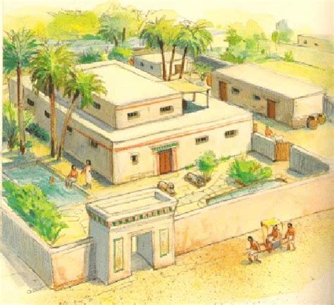 Ancient Egyptian Homes | Ancient egyptian architecture, Ancient egypt architecture, Ancient ...