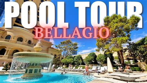 BELLAGIO POOL WALKAROUND TOUR LAS VEGAS 2022 - YouTube