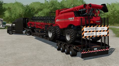 TRANSPORT TRAILER 25M V1.0 – FS22 mod