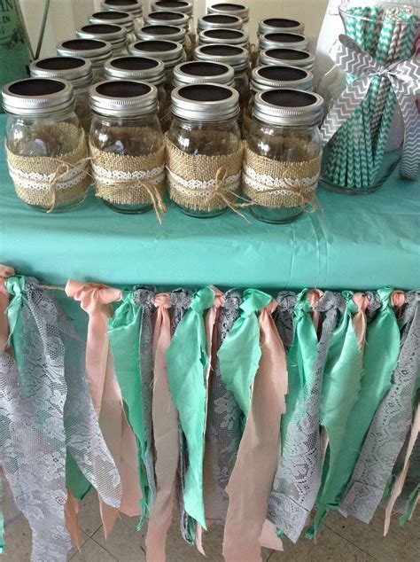 Pin by Janette McFadden on Wedding of my dreams | Burlap party, Baby shower diy, Fabric banner diy