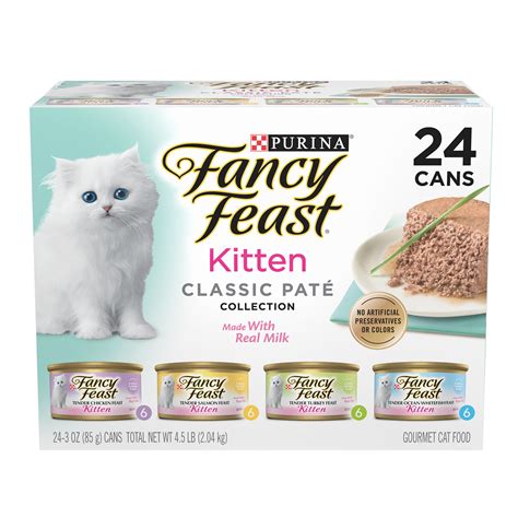 Fancy Feast® Kitten Kitten Cat Wet Food - Variety Pack, 24 CT, 72 OZ