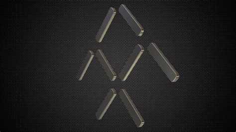 Faraday Future Logo - 3D Model by 3d_logoman