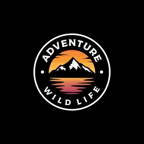 Adventure Logo Design Vector Illustration | Adventure logo, Adventure logo design, Shirt logo design