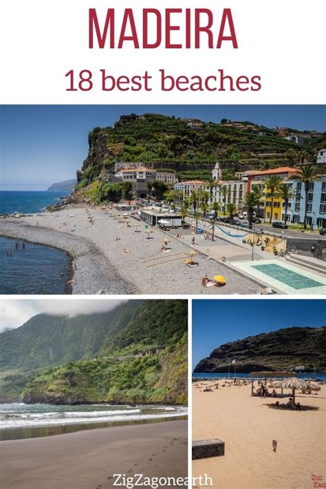 18 best beaches in Madeira (sand, swimming, scenery...)