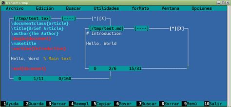 window - Text editor with split screen option - Unix & Linux Stack Exchange