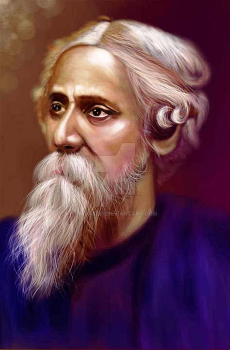 Rabindranath Thakur by Indradri on DeviantArt