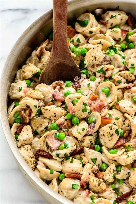 Orecchiette With Chicken, Bacon, and Peas | Chicken Pasta Recipes | POPSUGAR Food Photo 9