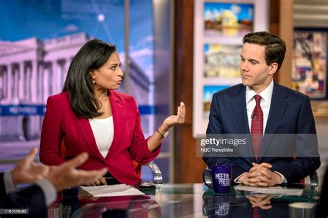 Kristen Welker, NBC News White House Correspondent, and Robert Costa ...