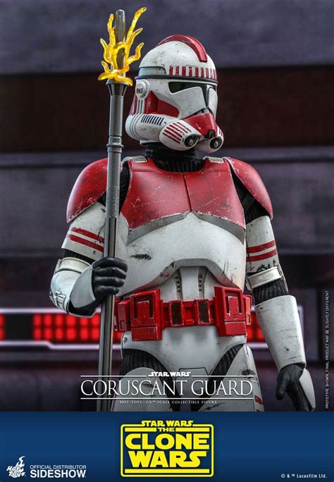 Coruscant Guard The Clone Wars Action Figure 1/6 - Scifishop.se