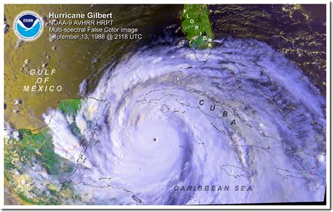 Hurricane Gilbert : September 13, 1988 | Real Climate Science